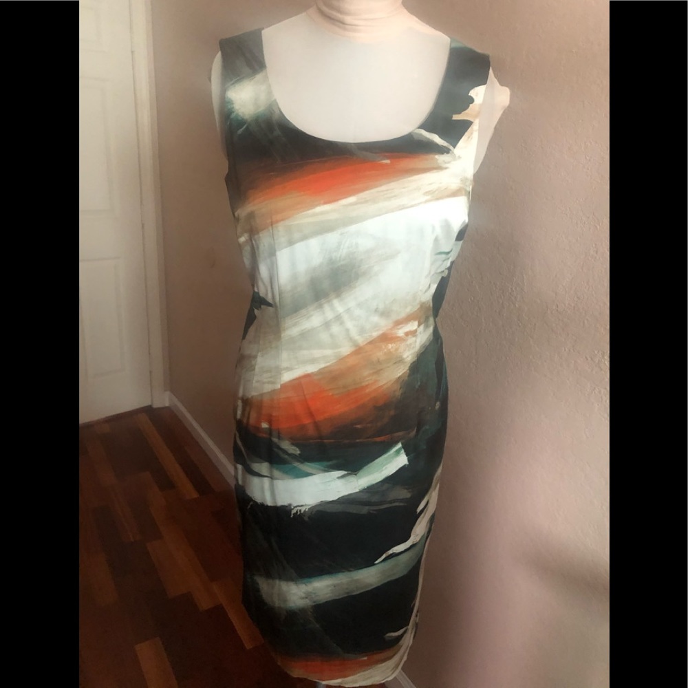 Lafayette 148 Sleeveless Midi Dress